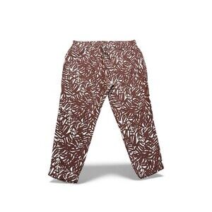 Old Navy Linen Pants Women’s XL Palm Tree Jungle Botanical Tropical Joggers